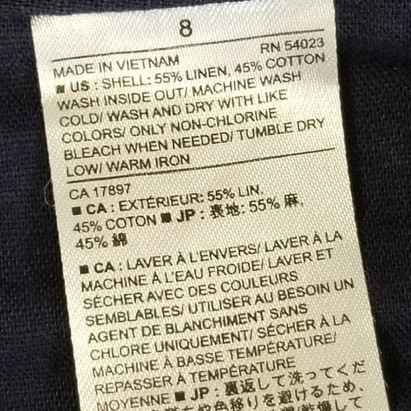 Women's Linen Blend Pants - Picture 3 of 9